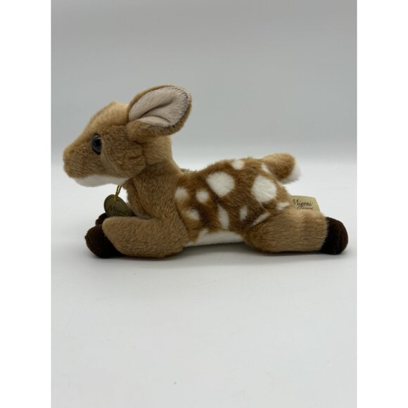 Miyoni by Aurora Baby Deer Fawn reindeer Plush 9 Inch, WITH TAG - Picture 2 of 9